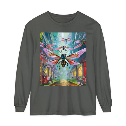 Neon Swarm Long Sleeve T-Shirt