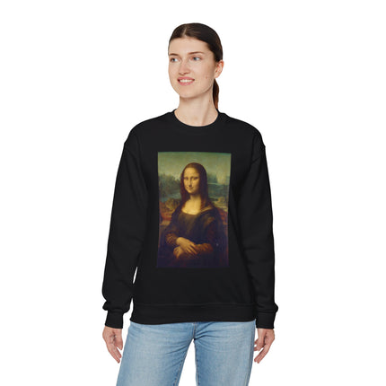 Mona Lisa by Leonardo da Vinci Unisex Heavy Blend™ Crewneck Sweatshirt