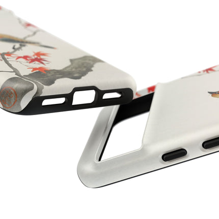Japanese Bird on Maple by Ohara Koson Phone Cases