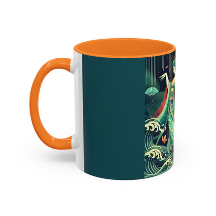 Mermaid Queen Rising from the Deep Colorful Mugs (11oz, 15oz)