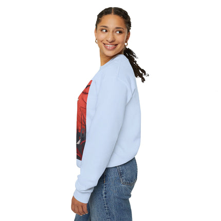 Halloween Night Scene Unisex Heavy Blend™ Crewneck Sweatshirt