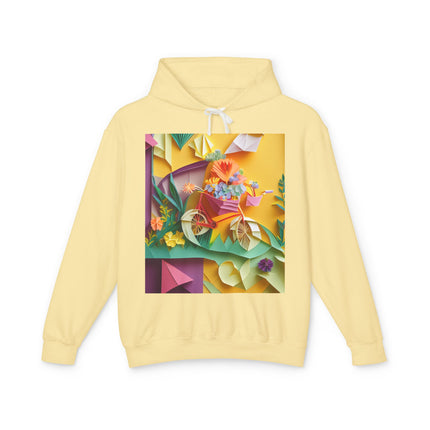 Origami Bicycle Hoodie