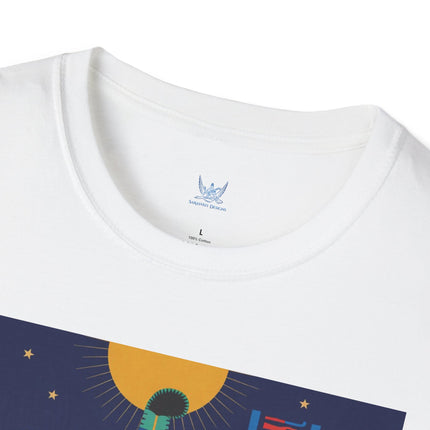 Winged Sun Disc & Falcon T-Shirt – Emblem of Hermes Trismegistus
