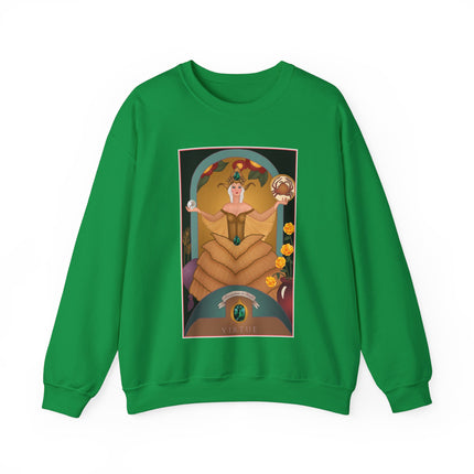 June & Pearl, Alexandrite (from the Gem Series) by Sofia Chiostri Heavy Blend™ Crewneck Sweatshirt