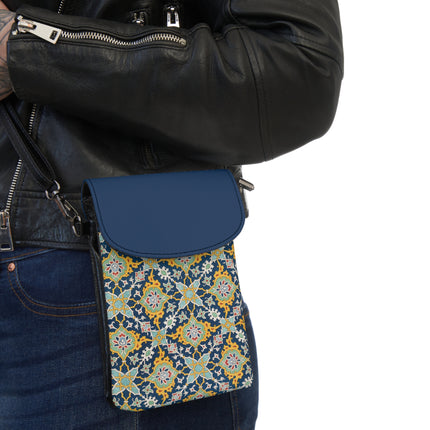 Arabesques by Émile Prisse d'Avennes Small Cell Phone Wallet