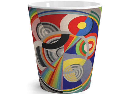 Rythme No. 1 by Robert Delaunay Latte Mug