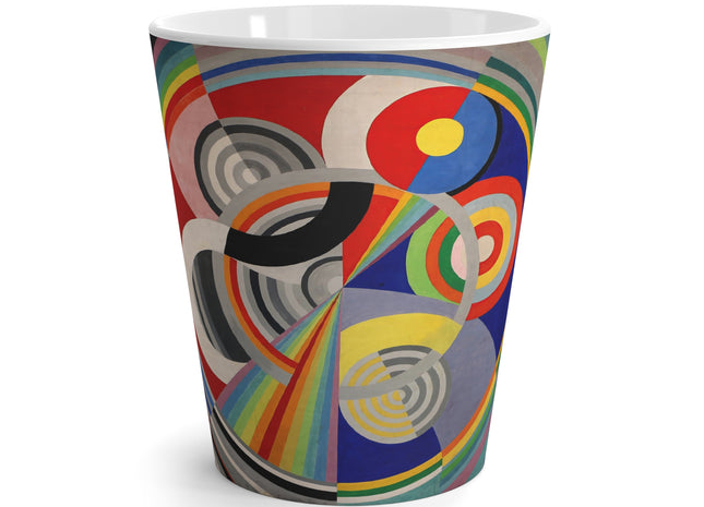 Rythme No. 1 by Robert Delaunay Latte Mug