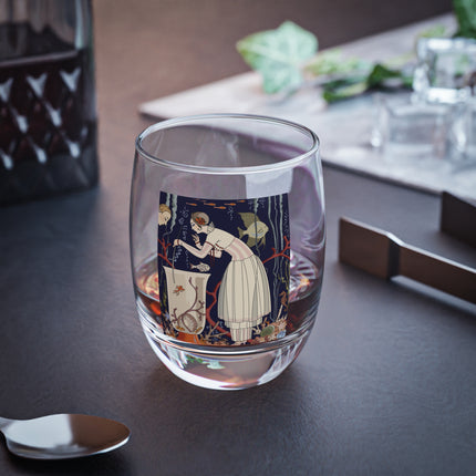 L'Etourdissant Petit Poisson (The Dazzling Little Fish) by George Barbier Whiskey Glass