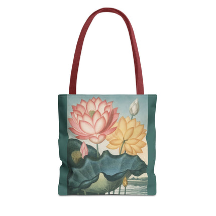 The Sacred Egyptian Lotus by Robert John Thornton Tote Bag (AOP)