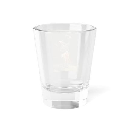 A Rich Kirghiz Huntsman with a Falcon by Vasily Vereshchagin Shot Glass, 1.5oz