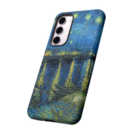 Starry Night Over the Rhone by Vincent Van Gogh Phone Cases