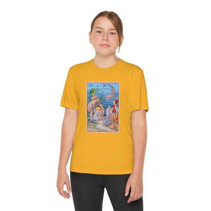Fairy Whispers of the Sea Youth Competitor Tee – Ocean Magic & Underwater Wonder