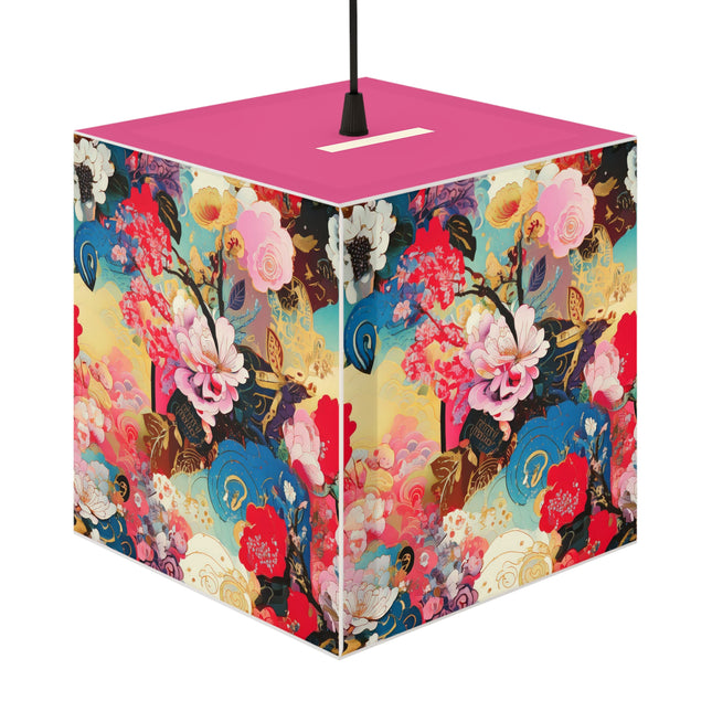 Ethereal Irises Light Cube Lamp