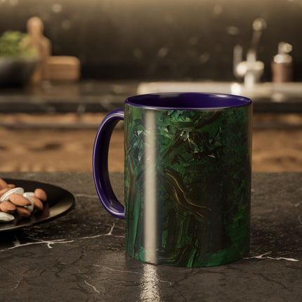 Route en forêt by Raoul Dufy Colorful Mugs (11oz, 15oz)