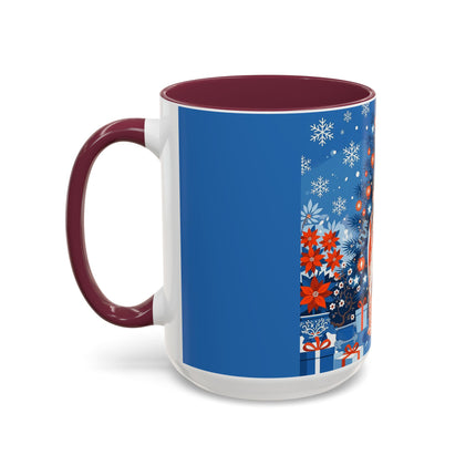 🎋❄️ The Winter Lantern Celebration Colorful Mug – Elegant Asian Christmas Fantasy