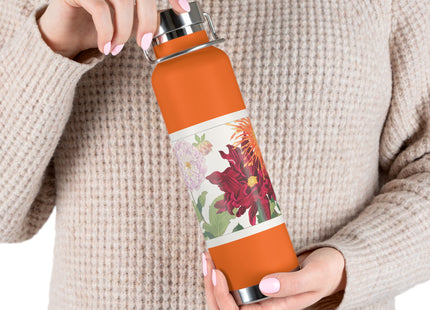 Dahlia by Tanigami Kônan Copper Vacuum Insulated Bottle, 22oz