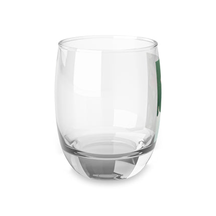 Blooming Lotus Flowers by Ohara Koson Whiskey Glass