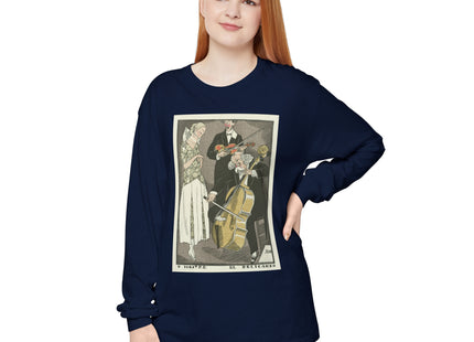 O Maitre el Relicario by Fernand Siméon Garment-dyed Long Sleeve T-Shirt