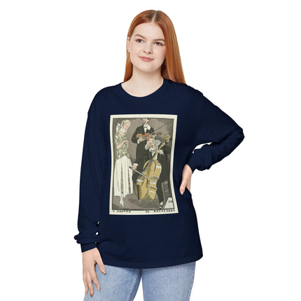 O Maitre el Relicario by Fernand Siméon Garment-dyed Long Sleeve T-Shirt