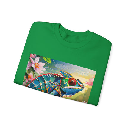Camouflage Chameleon Unisex Heavy Blend™ Crewneck Sweatshirt