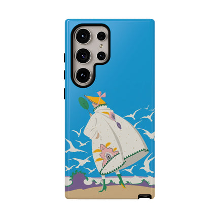 Seaside Wanderer Phone Case – Whimsical Charm & Coastal Delight