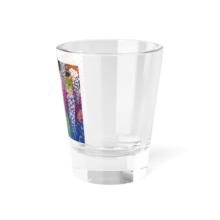 Golden Wisteria Elegance Shot Glass, 1.5oz