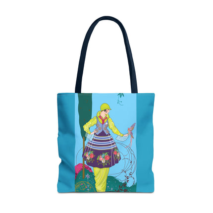 Exquisite Elegance by Umberto Brunelleschi Tote Bag (AOP)