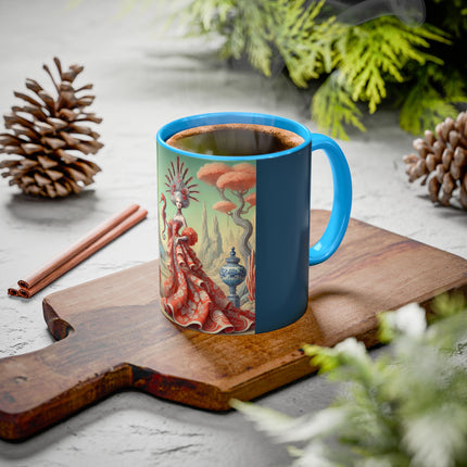 The Seahorse Court Colorful Mugs (11oz, 15oz)
