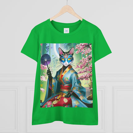 Cyberpunk Geisha Cotton Tee