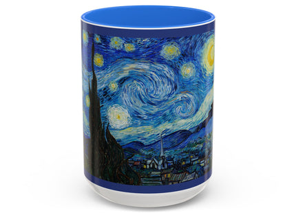 The Starry Night by Vincent Van Gogh Colorful Mugs (11oz, 15oz)