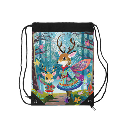 Enchanted Encounter Drawstring Bag