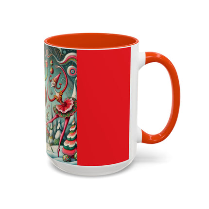 Christmas Ballet of the Absurd Colorful Mugs (11oz, 15oz)