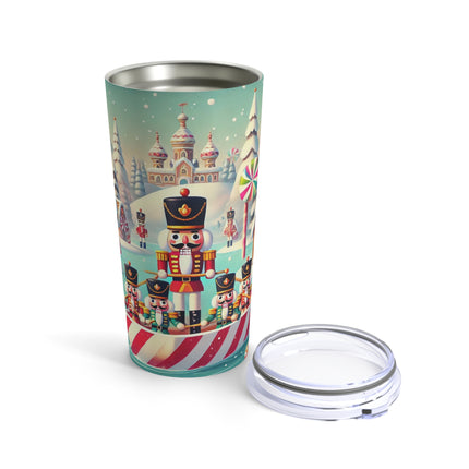 Nutcracker Candy-Striped Adventure Tumbler 20oz