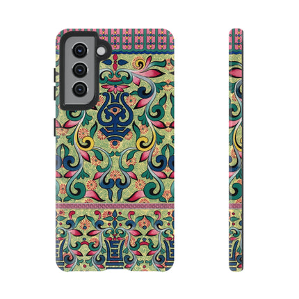 Colorful Flower Pattern by Owen Jones Phone Cases