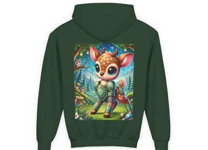 Fawn Defender Youth Heavy Blend Hooded Sweatshirt