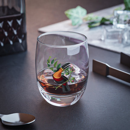 Channel Billed Toucan by Paul Gervais Whiskey Glass