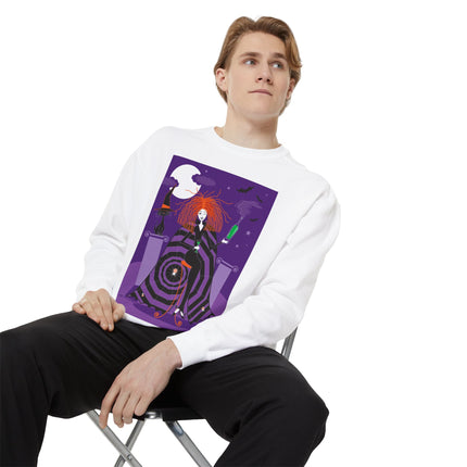 Mystic Elegance Unisex Garment-Dyed Sweatshirt