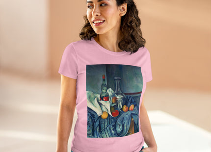 The Peppermint Bottle by Paul Cézanne Women's Midweight Cotton Tee