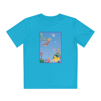 Blossoming Fairy Magic Youth Competitor Tee – Tulip Dreams & Whimsical Wonder