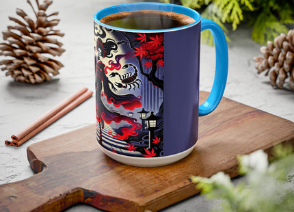 Halloween Sorceress Colorful Mugs (11oz, 15oz)