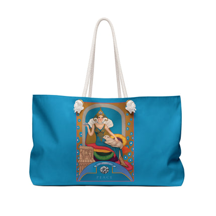 April & Diamond (from the Gem Series) by Sofia Chiostri Weekender Bag