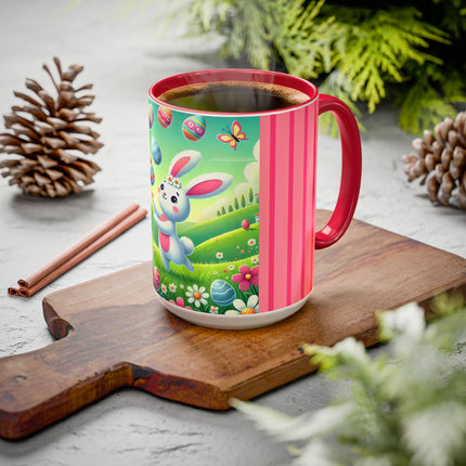 Easter Bunny’s Colorful Mugs (11oz, 15oz)