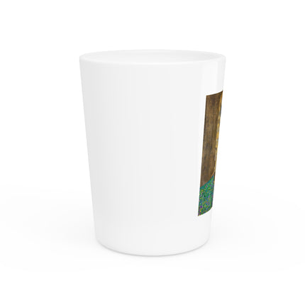 The Kiss by Gustav Klimt Ceramic Shot Glass