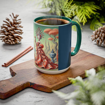 The Seahorse Court Colorful Mugs (11oz, 15oz)