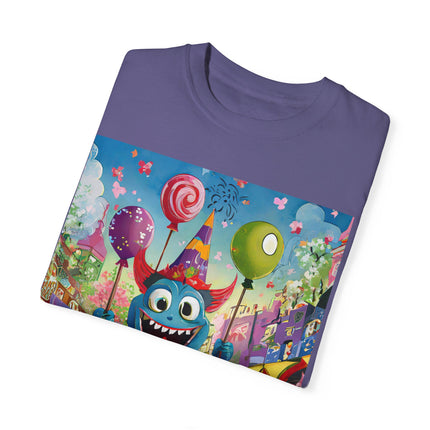 Monster Parade Madness Unisex Garment-Dyed T-shirt