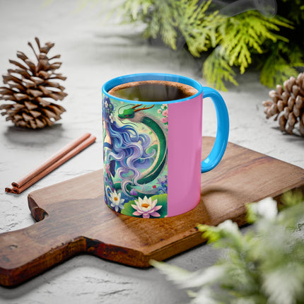 Fairy of the Koi Pond Colorful Mugs (11oz, 15oz)