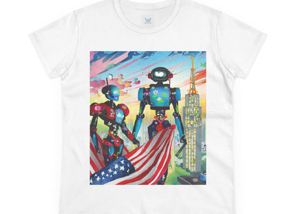 High Fashion Cyberpunk CIA Robots Cotton Tee