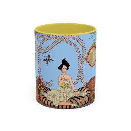 Minuit … ou l’appartement à la mode by George Barbier Colorful Mugs (11oz, 15oz)