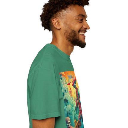 Skeleton Crew of the Misty Seas Unisex Garment-Dyed T-shirt