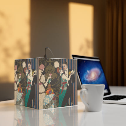 La Danse by George Barbier Light Cube Lamp